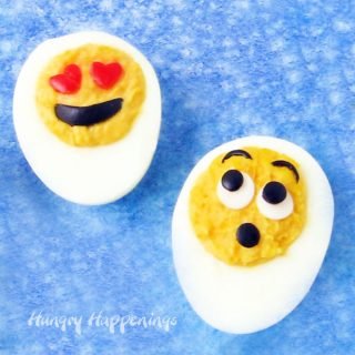 Your family won't be able to resist grinning from ear to ear when they spot these Deviled Egg Emoji on the table this Easter. The bright yellow smiley faces are sure to make even the grumpiest of dinner guests crack a smile.