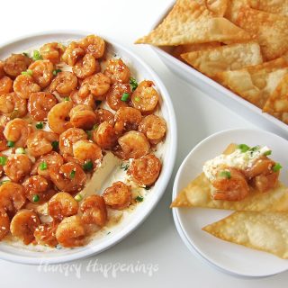 Sauté shrimp in P.F. Chang's® Home Menu Teriyaki Sauce to make this fantastic Teriyaki Shrimp Dip. It's super easy to make and your family and friends will love it!