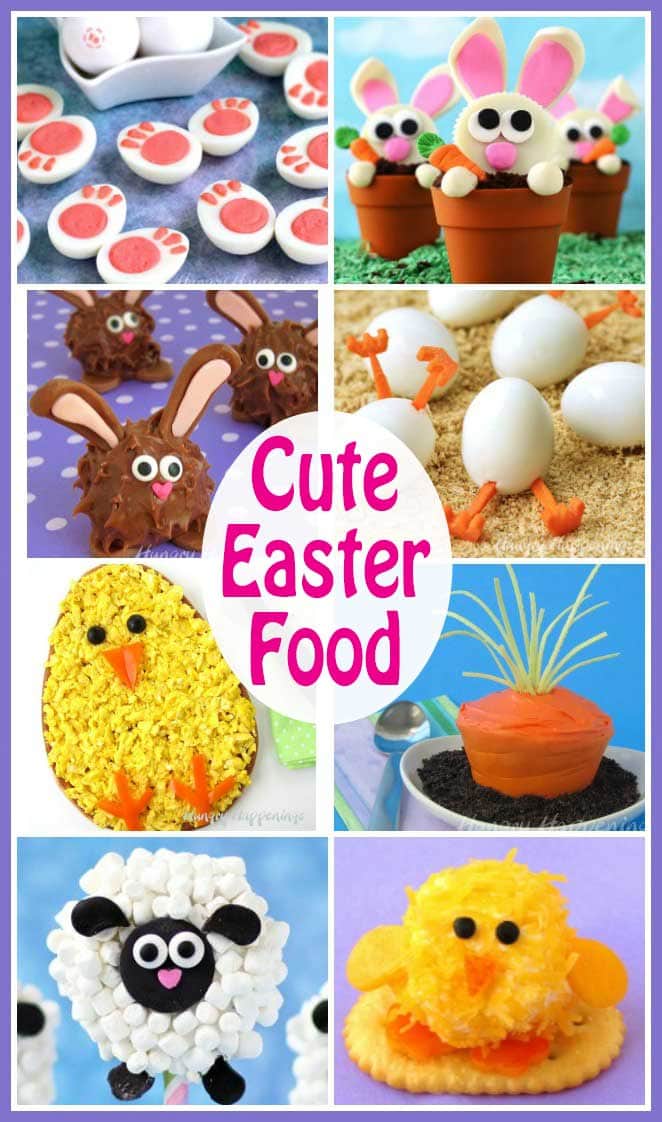 Celebrate the holiday with over 75 of the best Easter Recipes. See tutorials for making adorably cute Easter food including Bunny Butt Pretzels, Cheese Ball Chicks, Oreo Lambs, and more.
