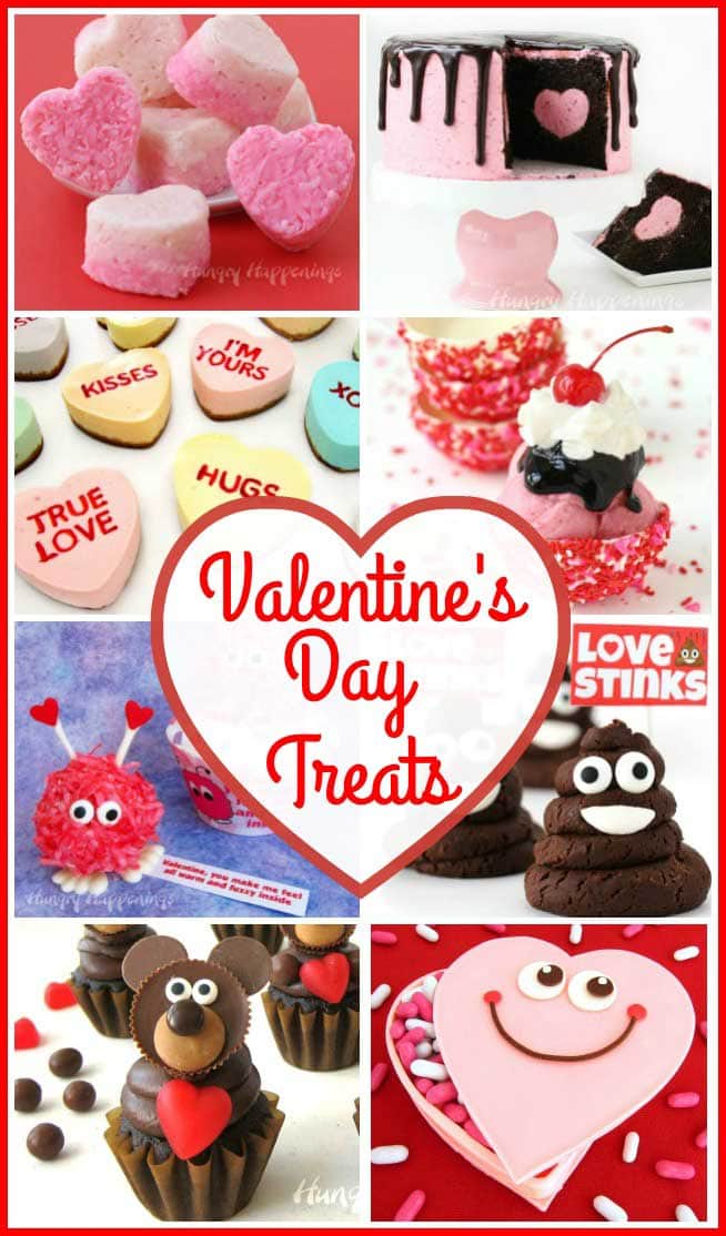 50+ amazing Valentine's Day Recipes that you will love. Show how much you care by serving some romantic appetizers, cute treats, and decadent desserts. 