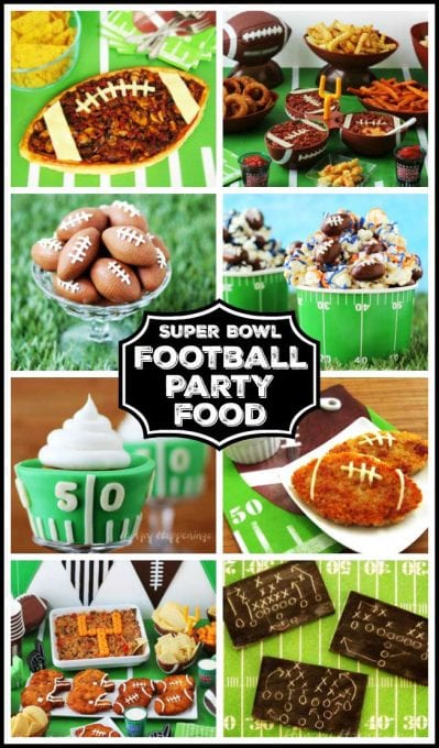 Your party guests will cheer when you serve them some of these amazing Super Bowl Recipes. Each of these fun party food ideas will score big during any football themed event.