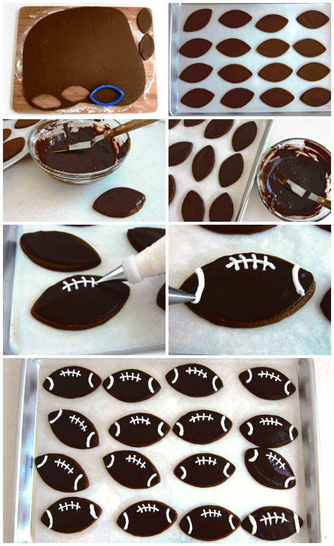 How to make Chocolate Dr Pepper Cookie Footballs
