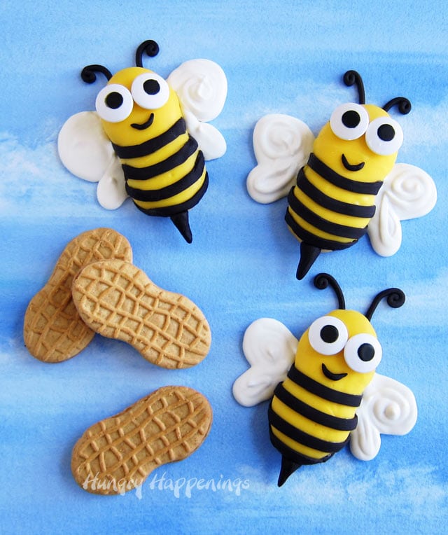 Nutter Butter Bumble Bee Cookies
