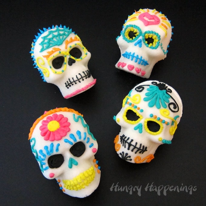 Sugar Skull Video Tutorial And Recipe Hungry Happenings