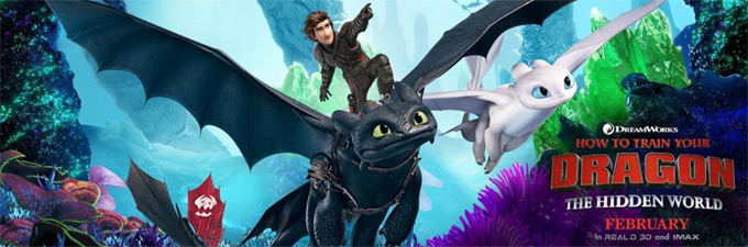 How to Train Your Dragon The Hidden World Movie Poster