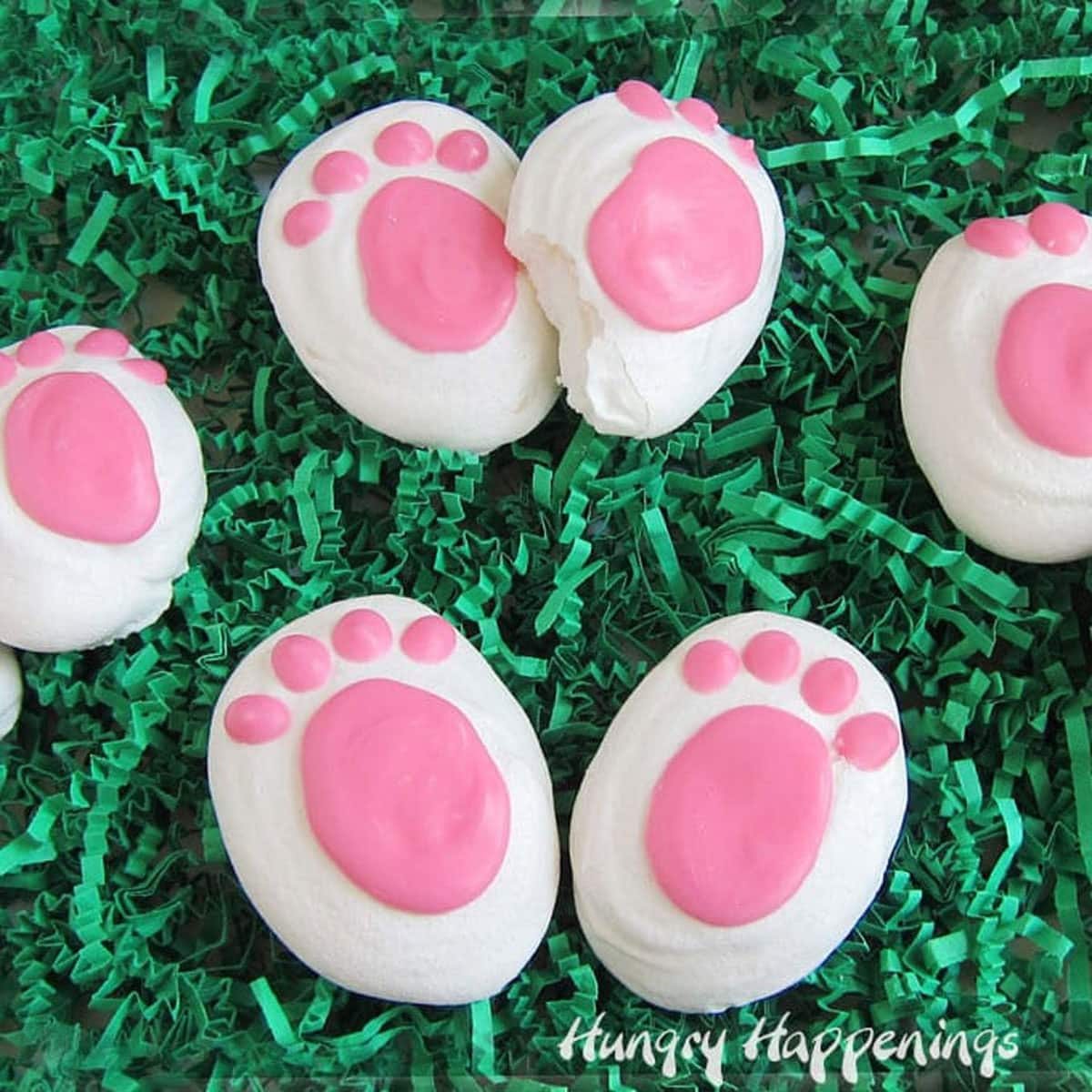 Meringue Bunny Feet | Hungry Happenings