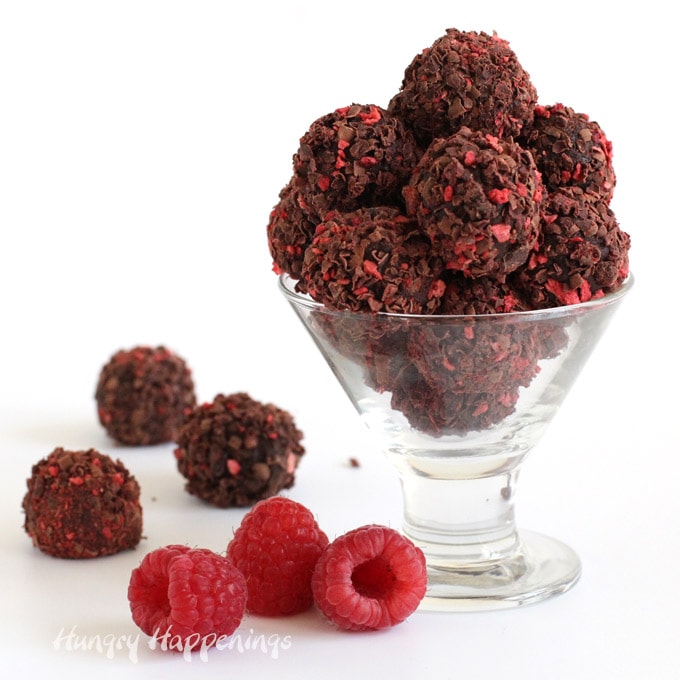 chocolate raspberry truffles recipe