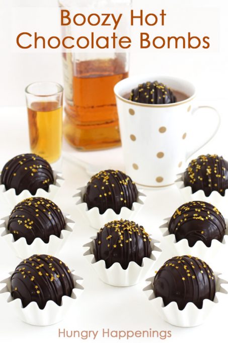 Boozy Hot Chocolate Bombs Hungry Happenings