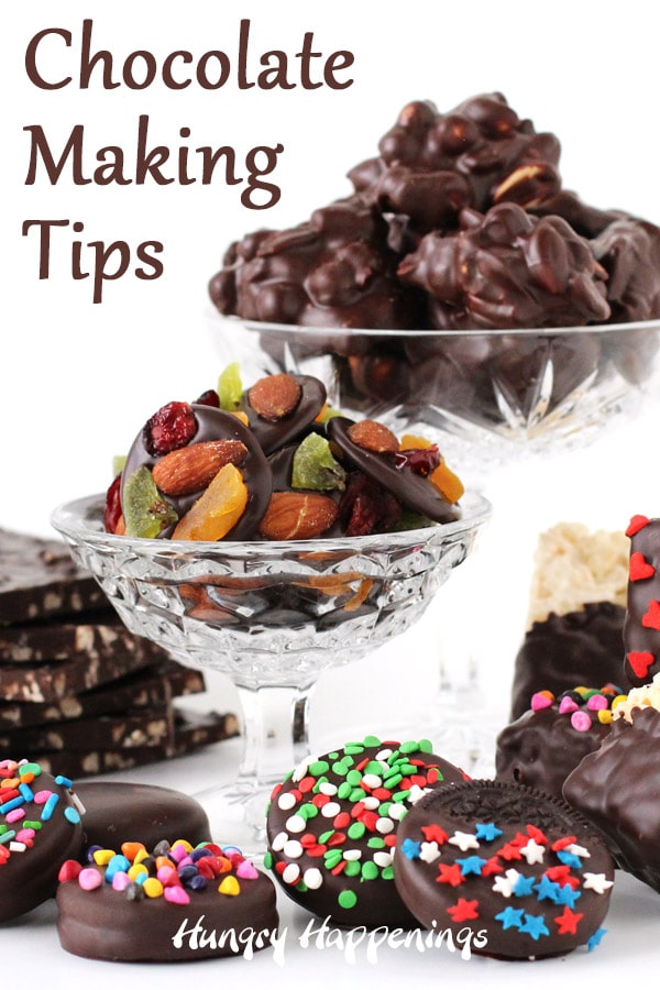 chocolate making tips - learn how to make beautiful and delicious homemade chocolates