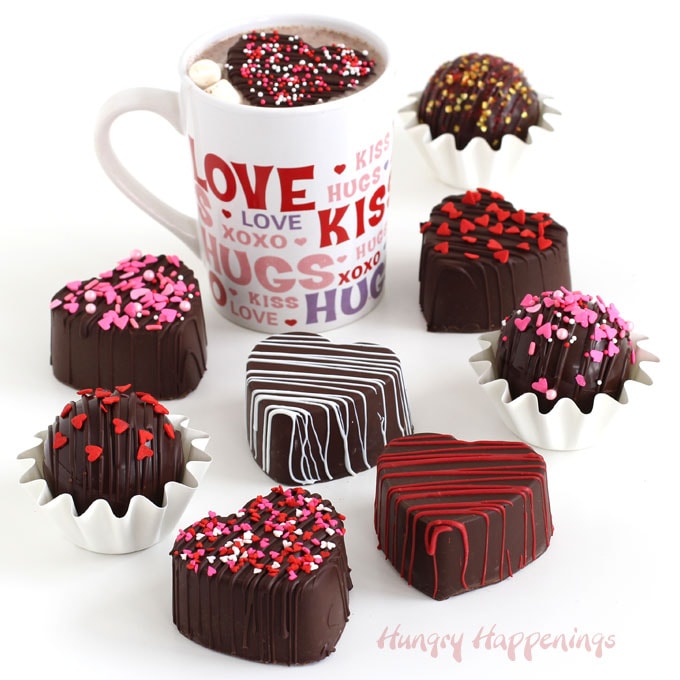 Valentine's Day Hot Chocolate Bombs