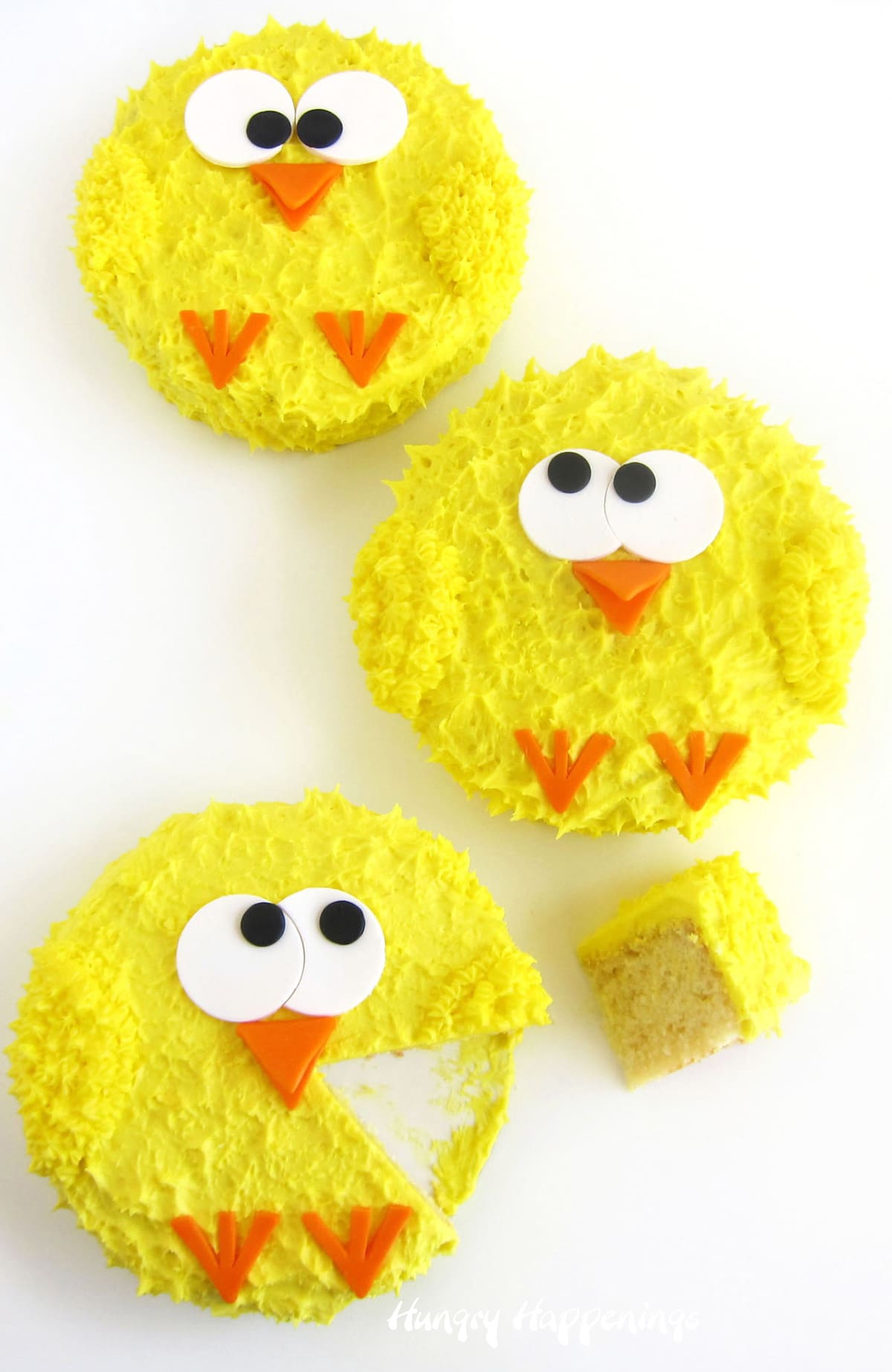Easter cakes - lemon cake baby chicks