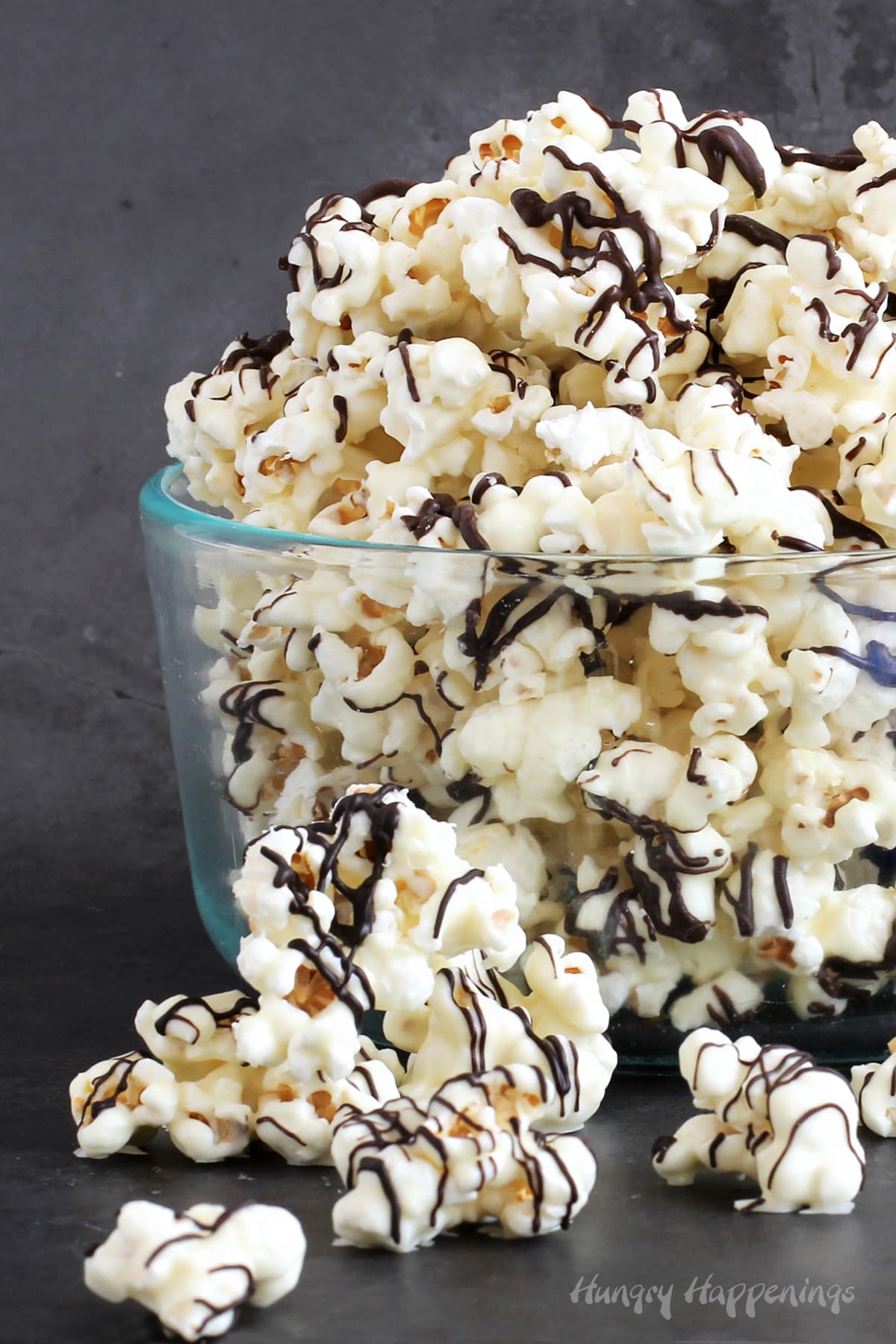 white chocolate popcorn recipe image