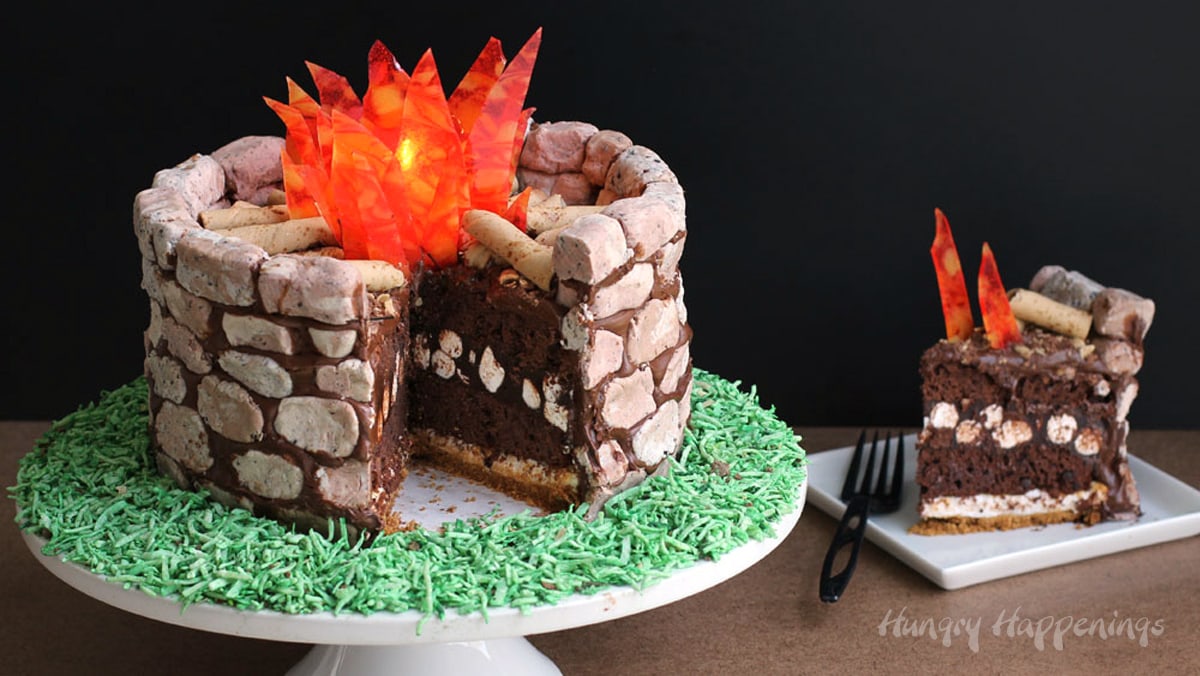 Fire and Blood Layer Cake  Recipe  Queenslee Appétit