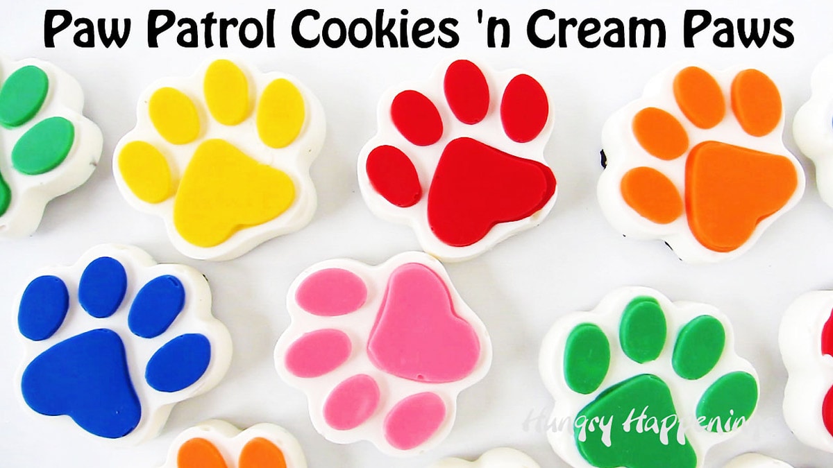 paw patrol cookies 'n cream paws