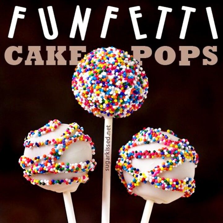 How to Make Funfetti Cake Pops Tutorial