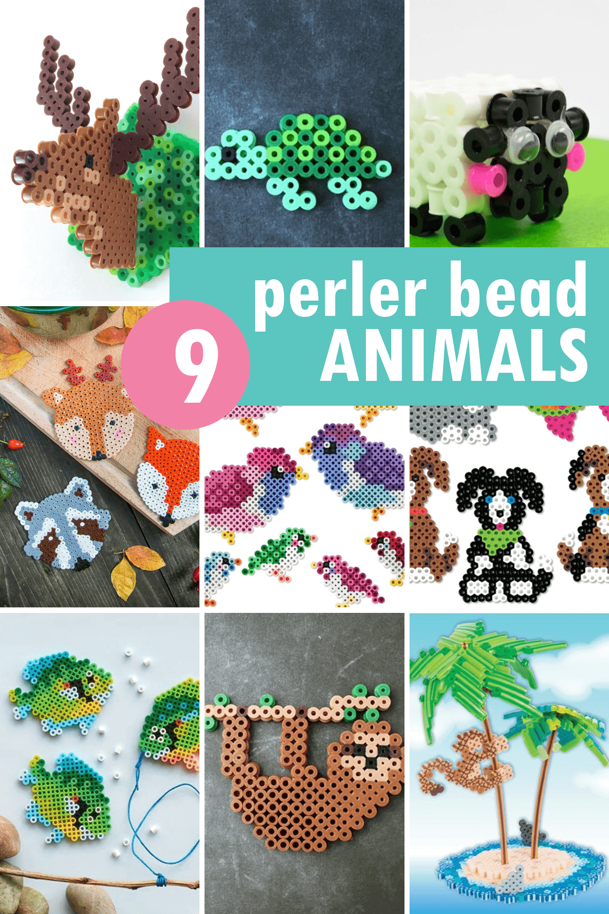 perler bead animals